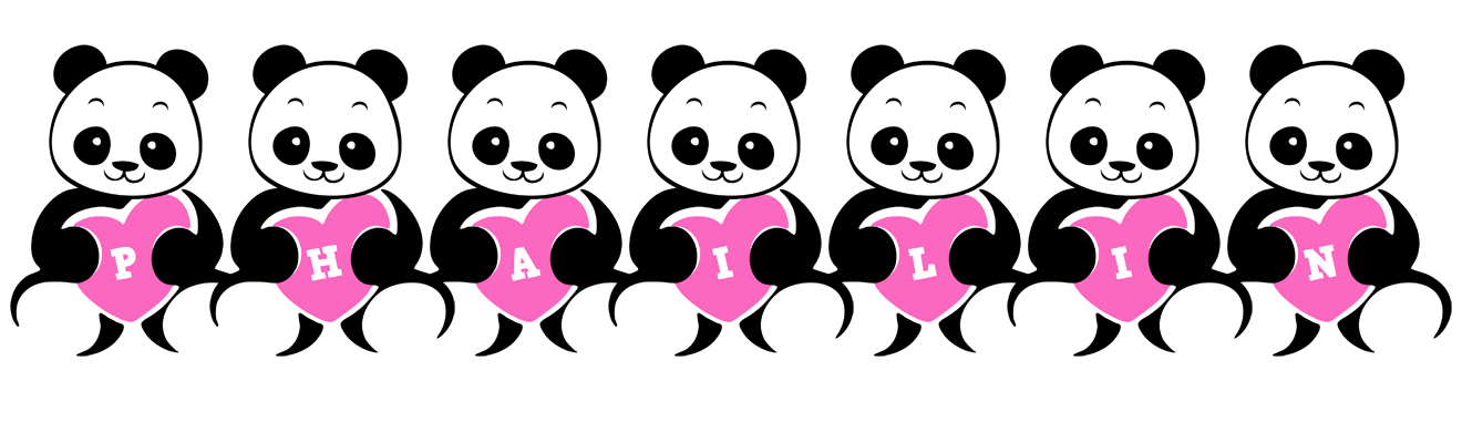 Phailin love-panda logo