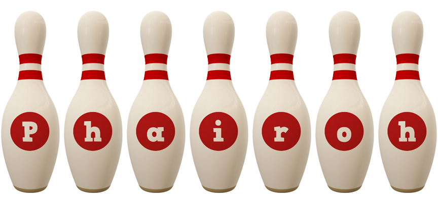 Phairoh bowling-pin logo