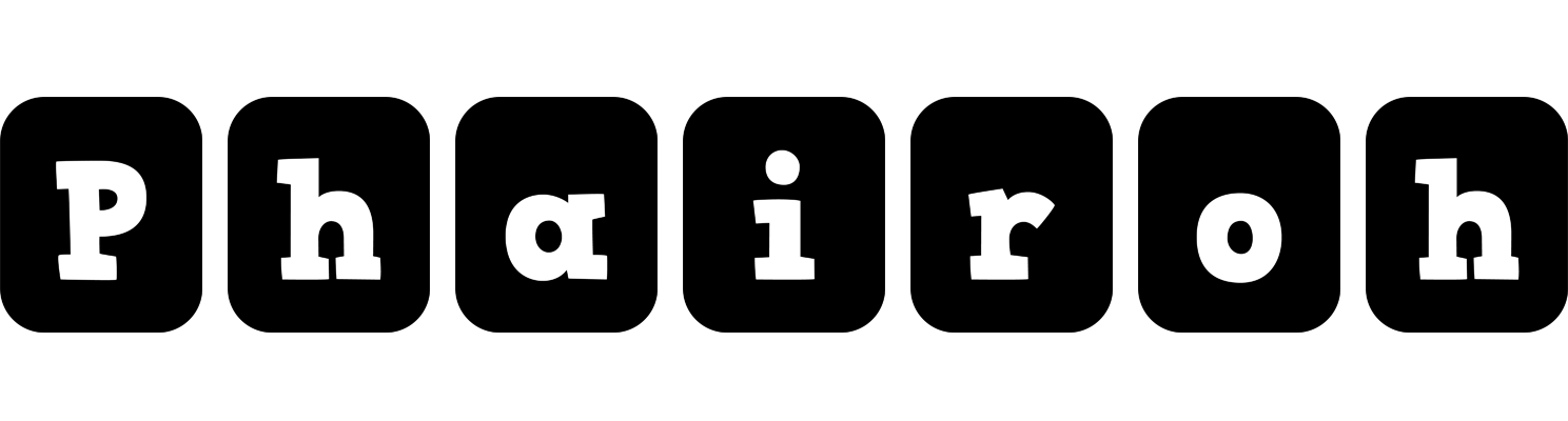 Phairoh box logo