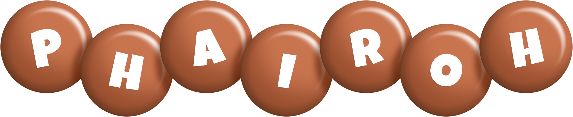Phairoh candy-brown logo