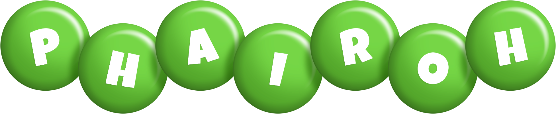Phairoh candy-green logo