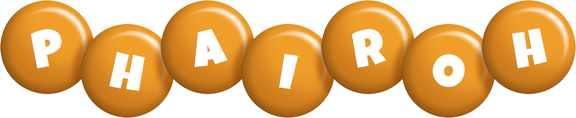 Phairoh candy-orange logo