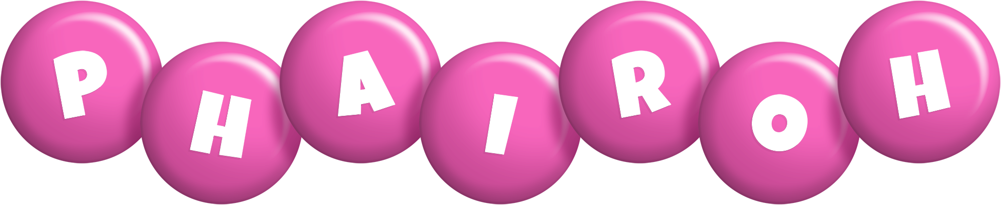 Phairoh candy-pink logo