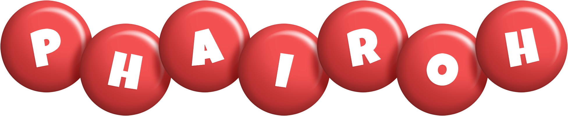 Phairoh candy-red logo