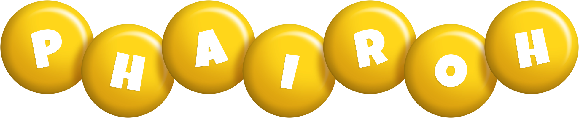 Phairoh candy-yellow logo