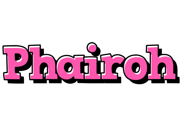 Phairoh girlish logo