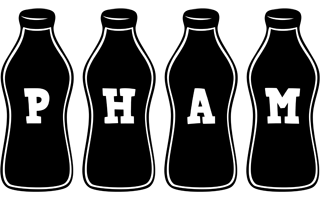 Pham bottle logo