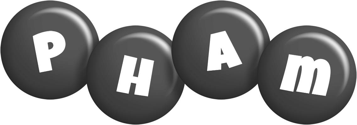 Pham candy-black logo