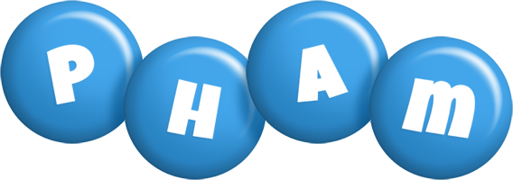 Pham candy-blue logo