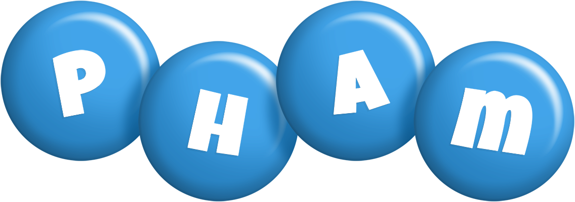 Pham candy-blue logo