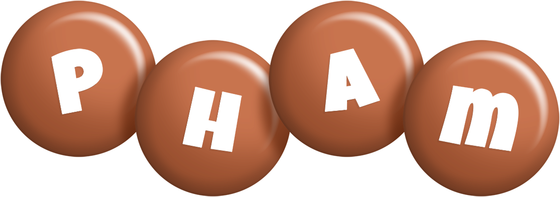 Pham candy-brown logo