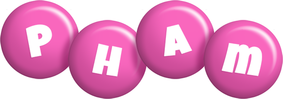 Pham candy-pink logo