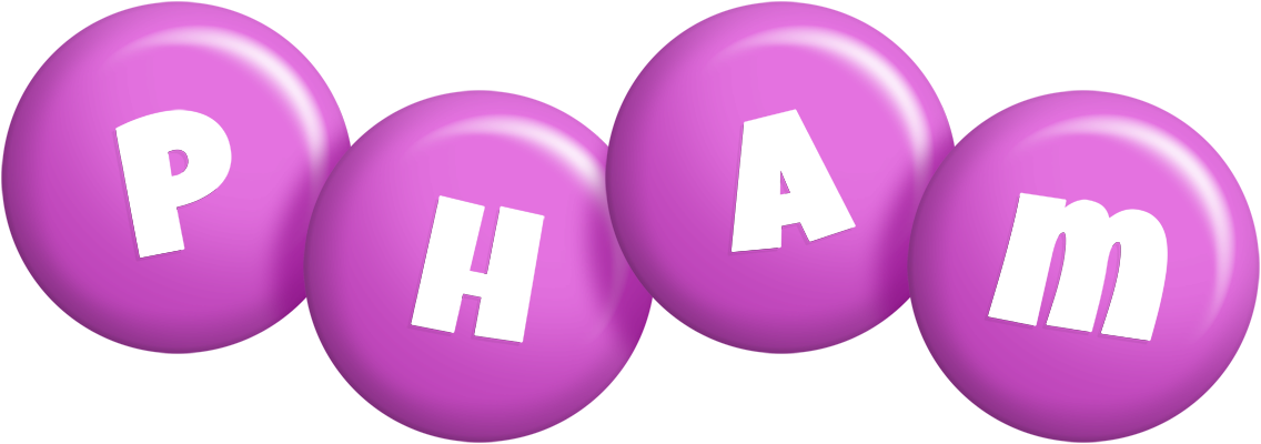 Pham candy-purple logo