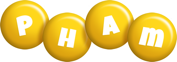 Pham candy-yellow logo