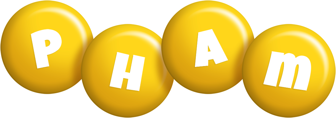 Pham candy-yellow logo