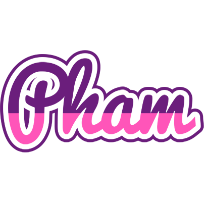 Pham cheerful logo