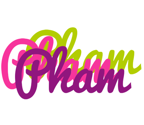 Pham flowers logo