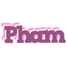 Pham relaxing logo