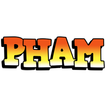 Pham sunset logo