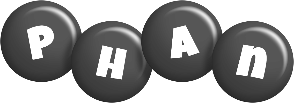 Phan candy-black logo