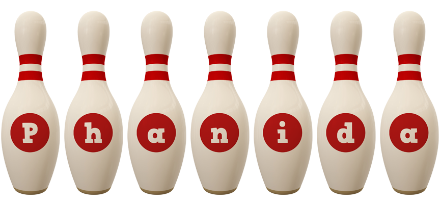Phanida bowling-pin logo