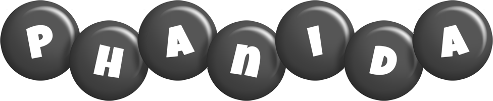 Phanida candy-black logo