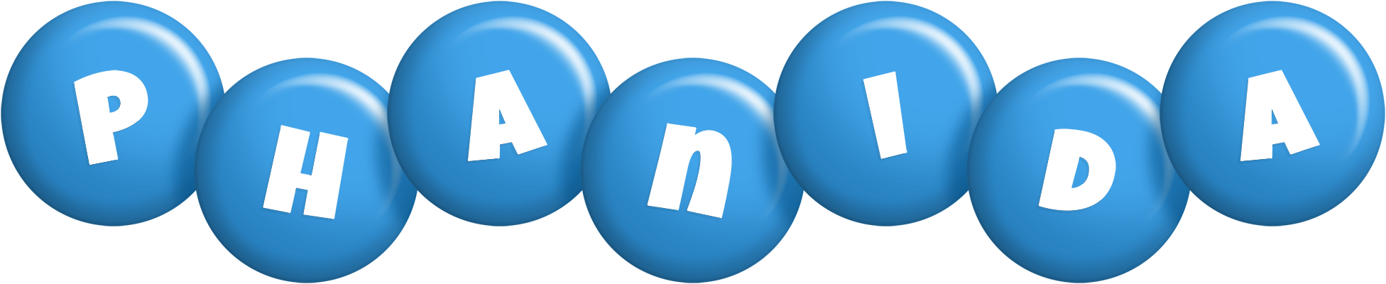 Phanida candy-blue logo