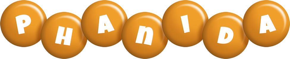 Phanida candy-orange logo