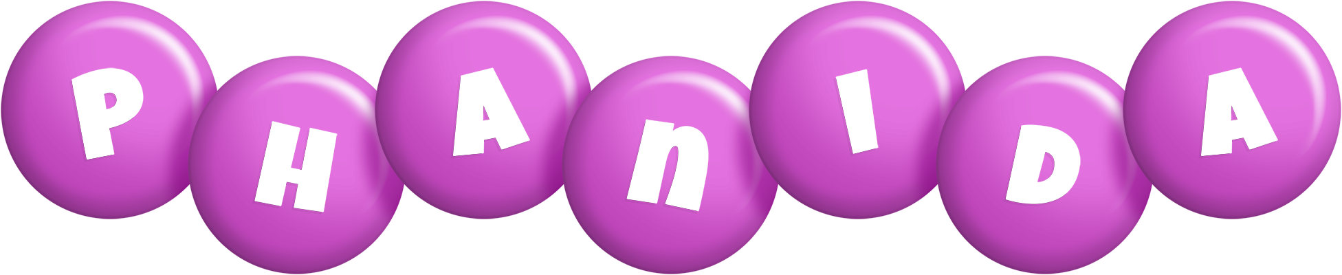 Phanida candy-purple logo
