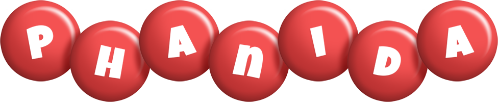 Phanida candy-red logo