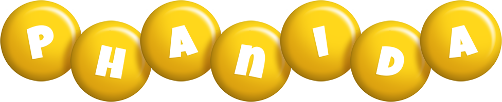 Phanida candy-yellow logo