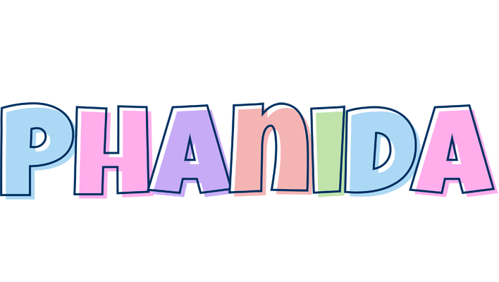Phanida pastel logo