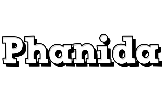 Phanida snowing logo
