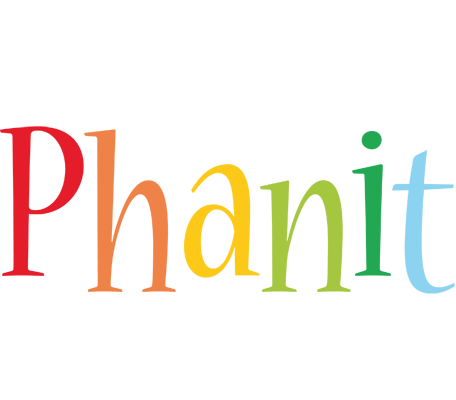 Phanit birthday logo