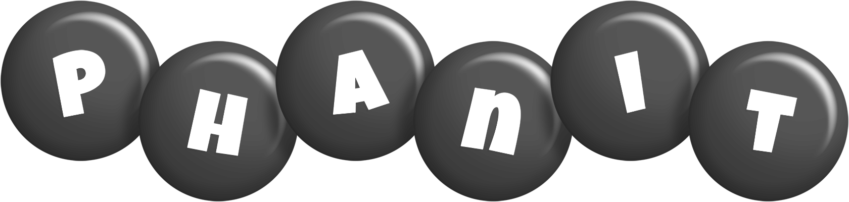 Phanit candy-black logo