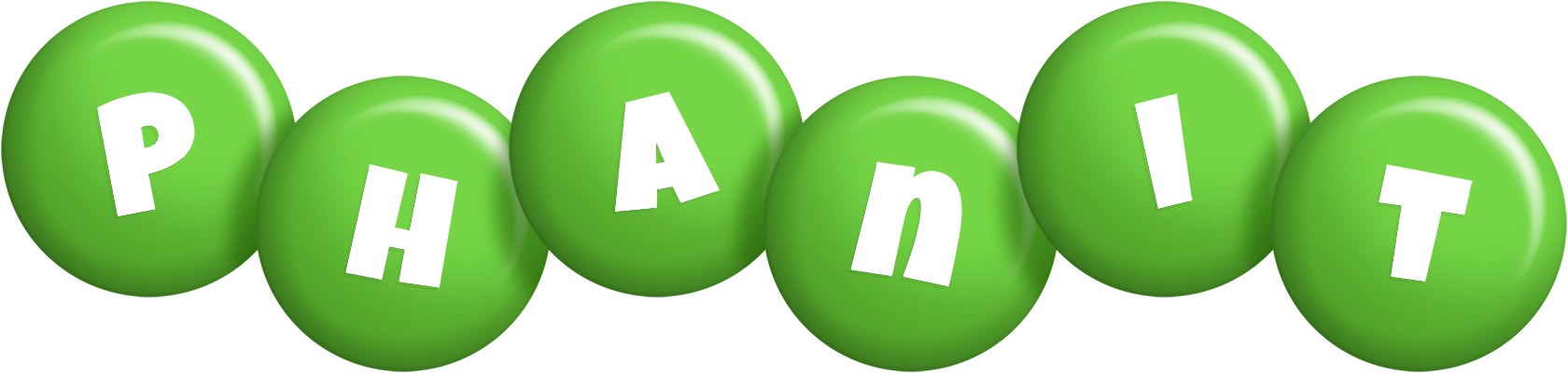 Phanit candy-green logo