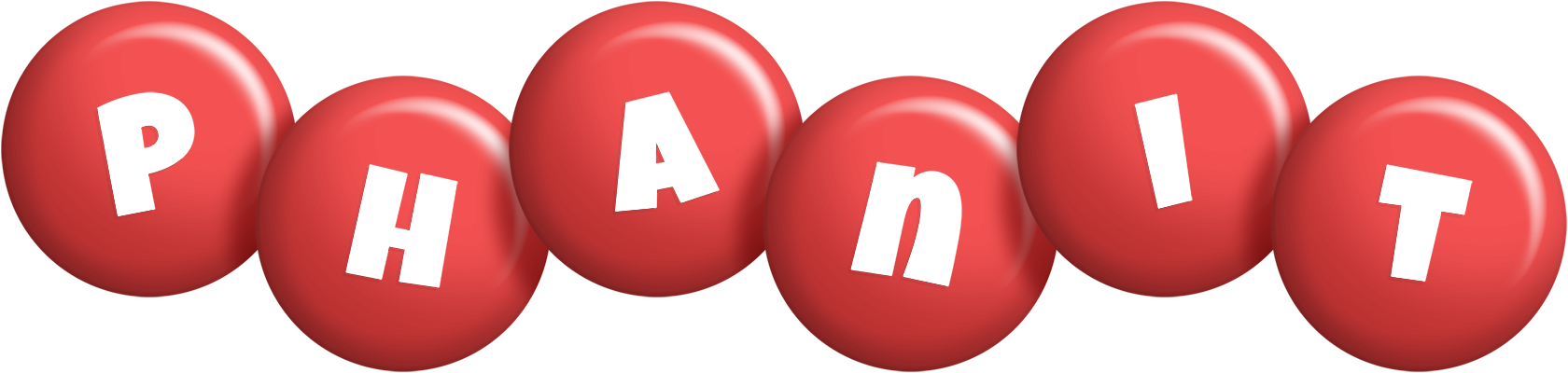Phanit candy-red logo