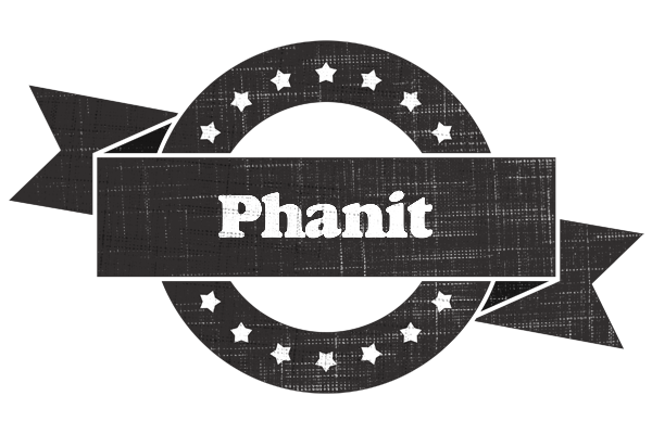 Phanit grunge logo