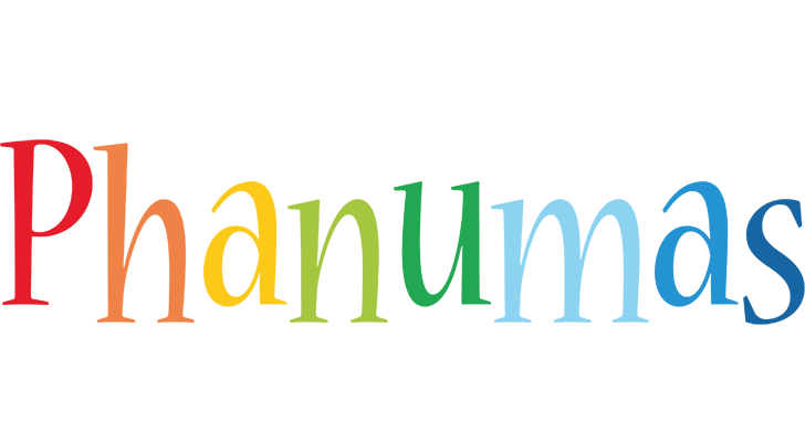 Phanumas birthday logo