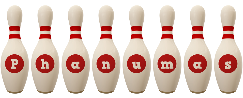 Phanumas bowling-pin logo