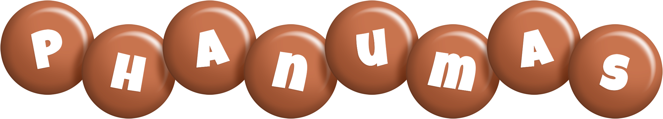 Phanumas candy-brown logo