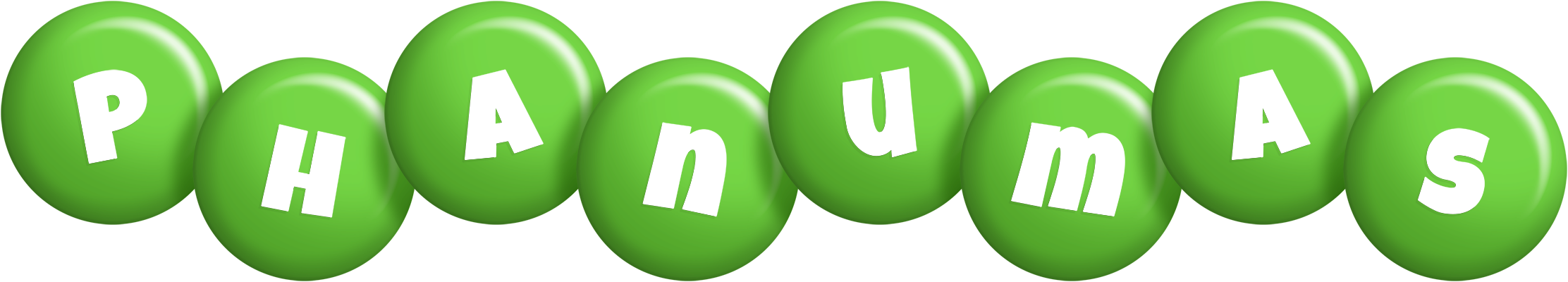 Phanumas candy-green logo