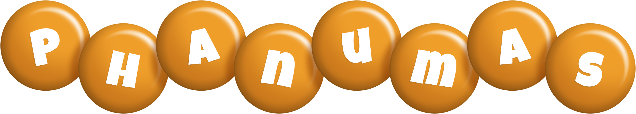 Phanumas candy-orange logo