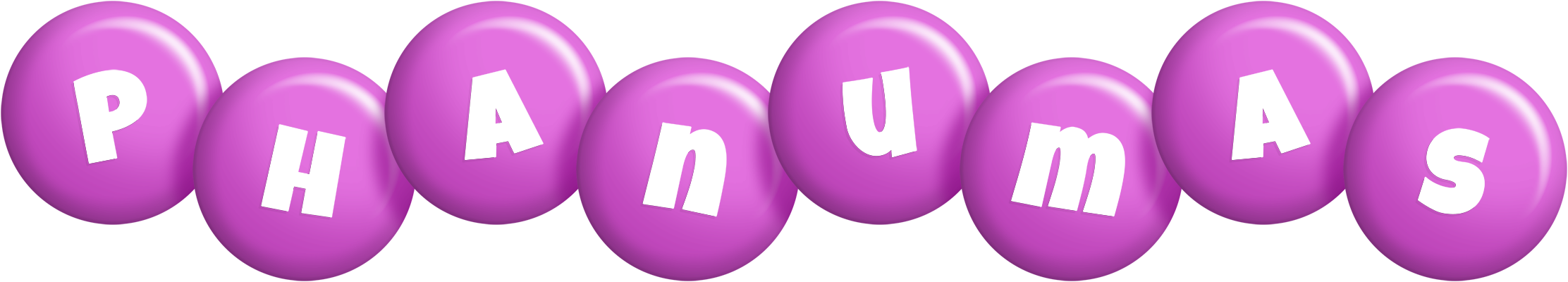 Phanumas candy-purple logo