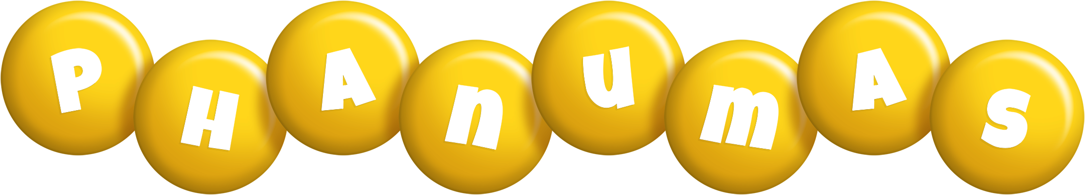 Phanumas candy-yellow logo