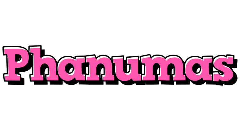 Phanumas girlish logo