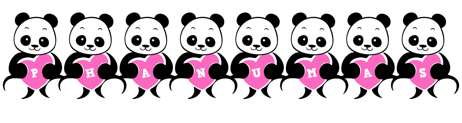 Phanumas love-panda logo