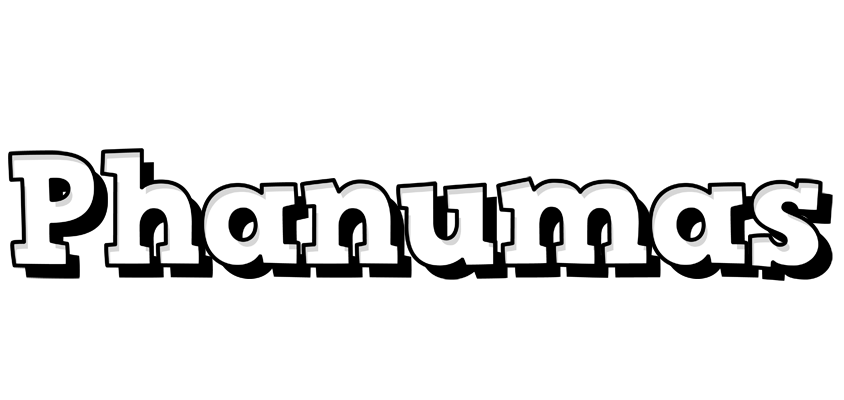 Phanumas snowing logo