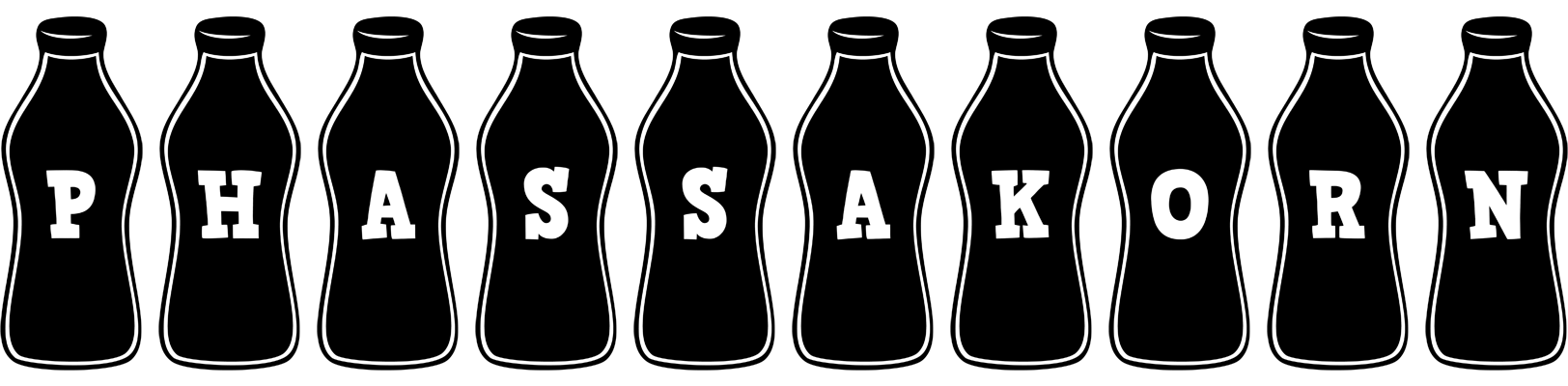 Phassakorn bottle logo