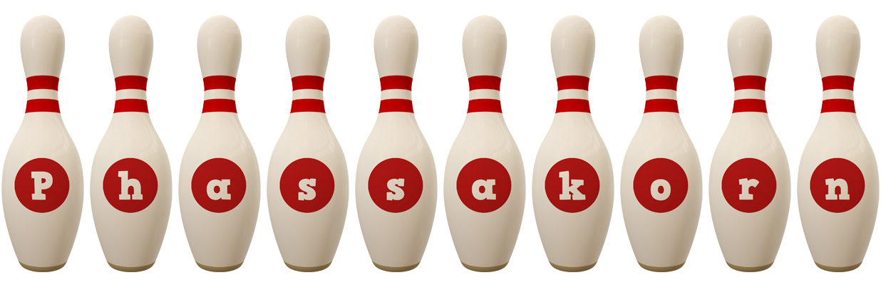 Phassakorn bowling-pin logo